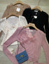 MATINEE Korean Knitted Camisole With Shrugs Sets